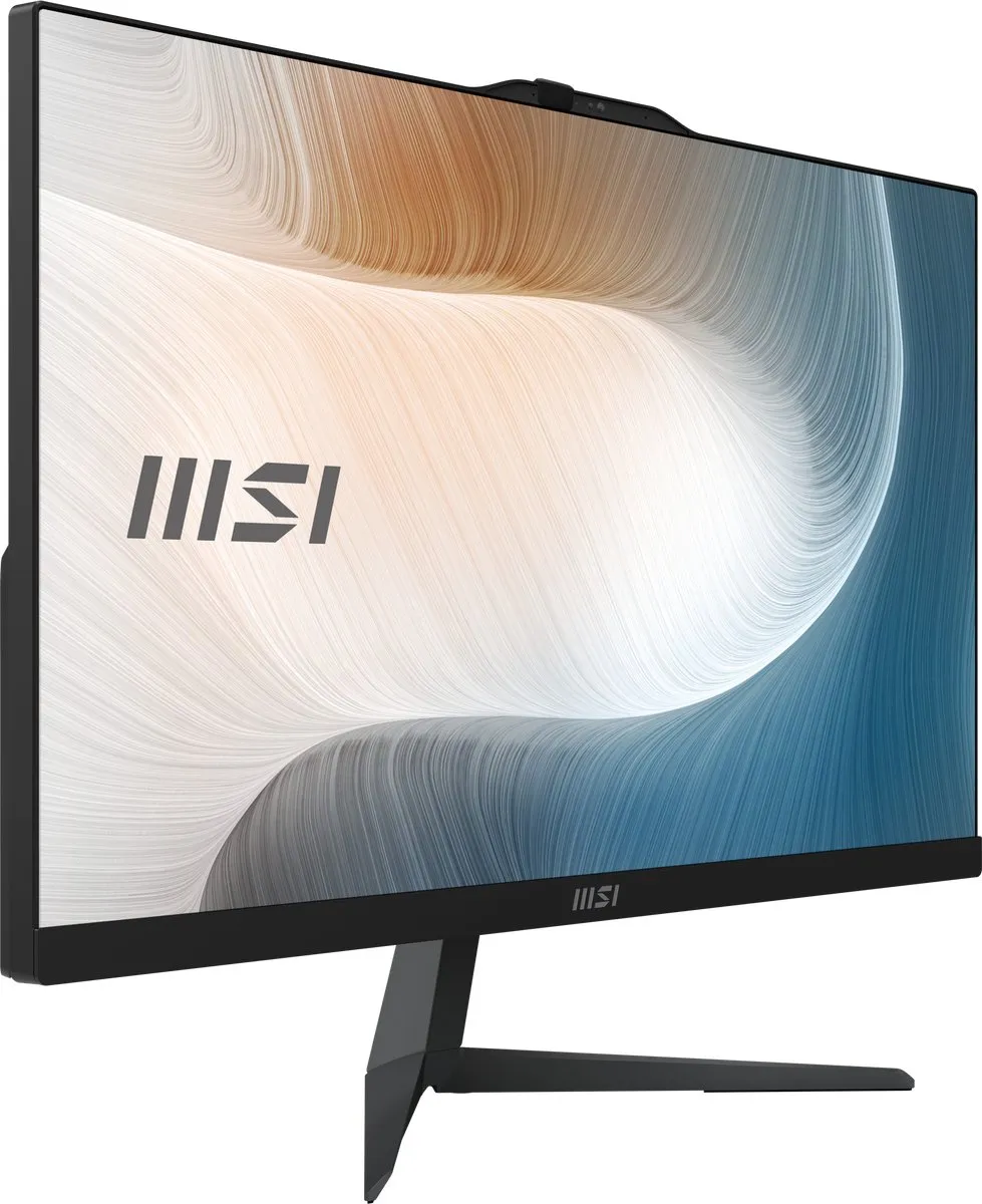 MSI Modern AM242 1M-1219EU All-in-One PC - 23.8" - 8GB/512GB - Zwart