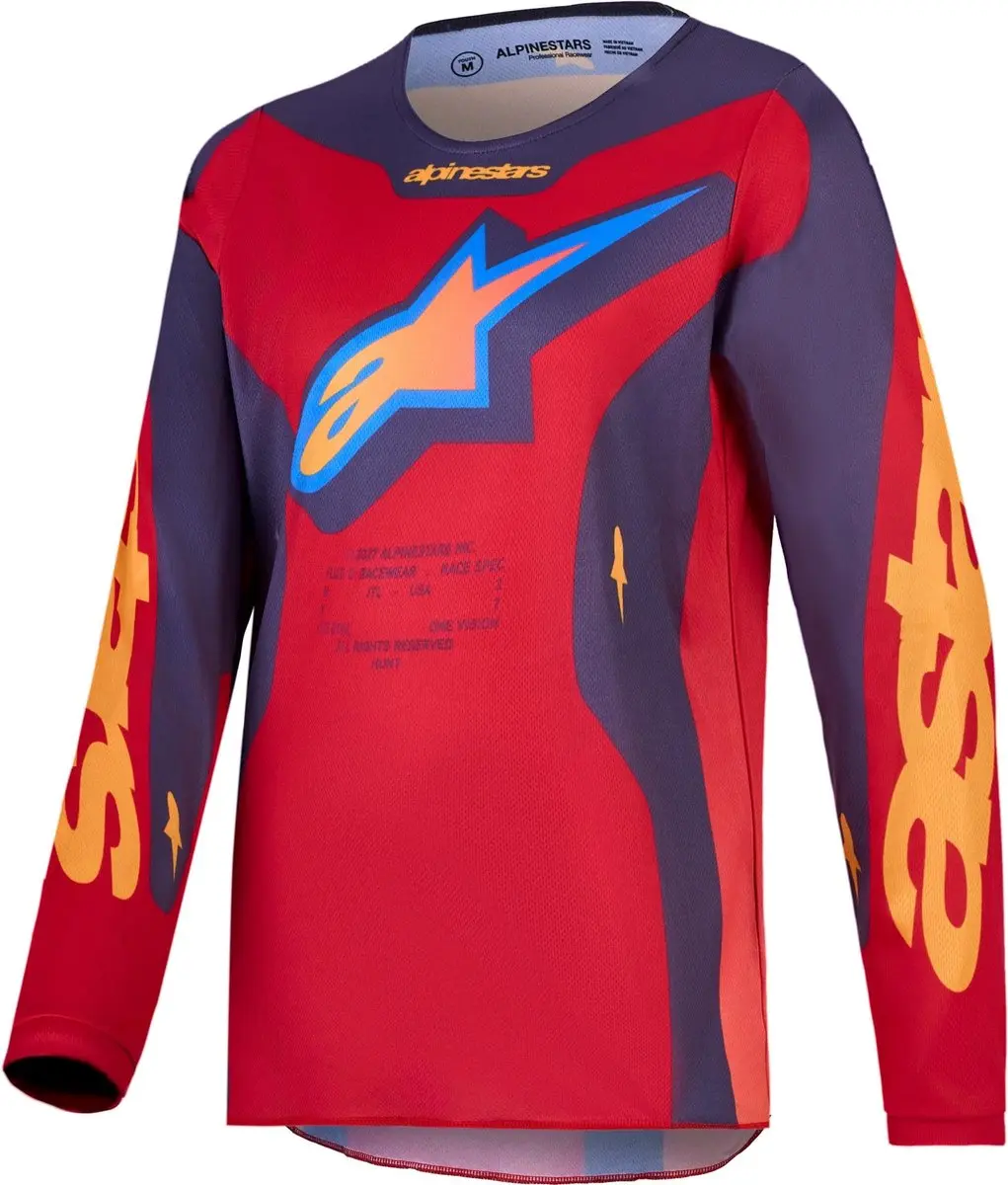 Alpinestars Fluid Hunt Jeugd Motocrosstrui - XL - Paars/roze