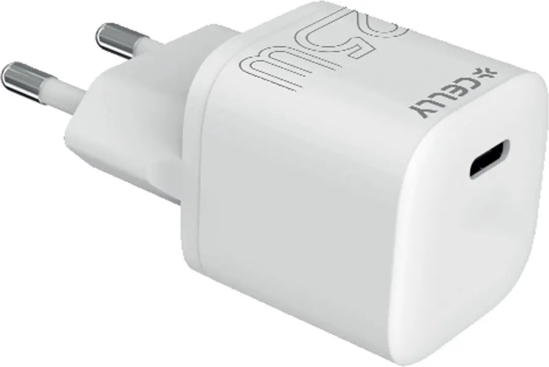 Celly UCTC1USBC25WWH USB-C Adapter 25W