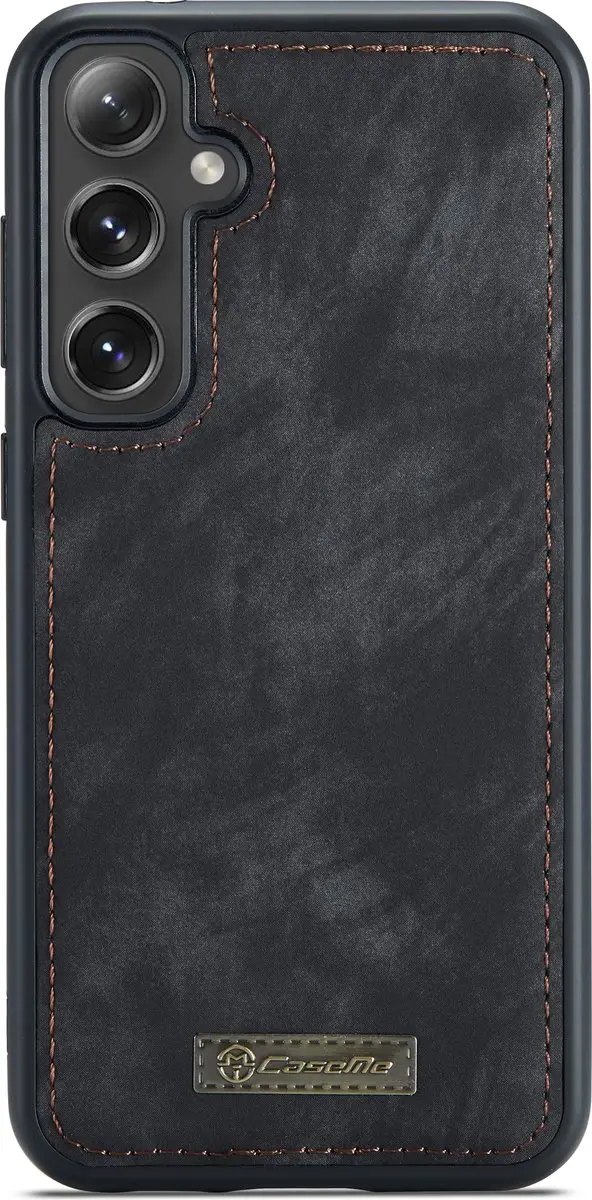 Caseme Telefoonhoesje Samsung Galaxy S25 Book Case - Zwart
