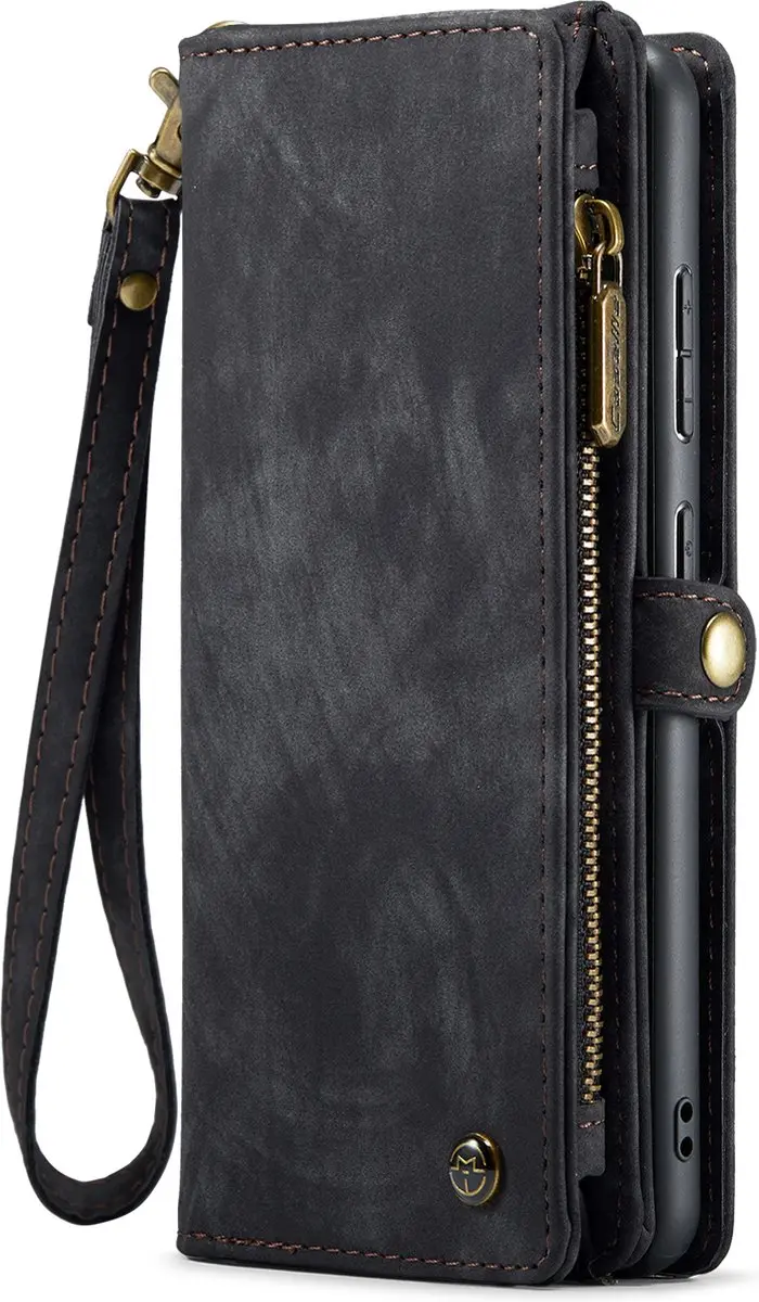 Caseme Telefoonhoesje Samsung Galaxy S25 Book Case - Zwart