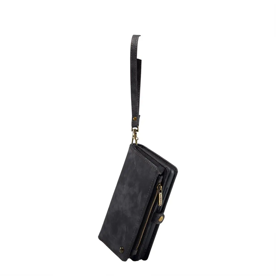 Caseme Telefoonhoesje Samsung Galaxy S25 Book Case - Zwart
