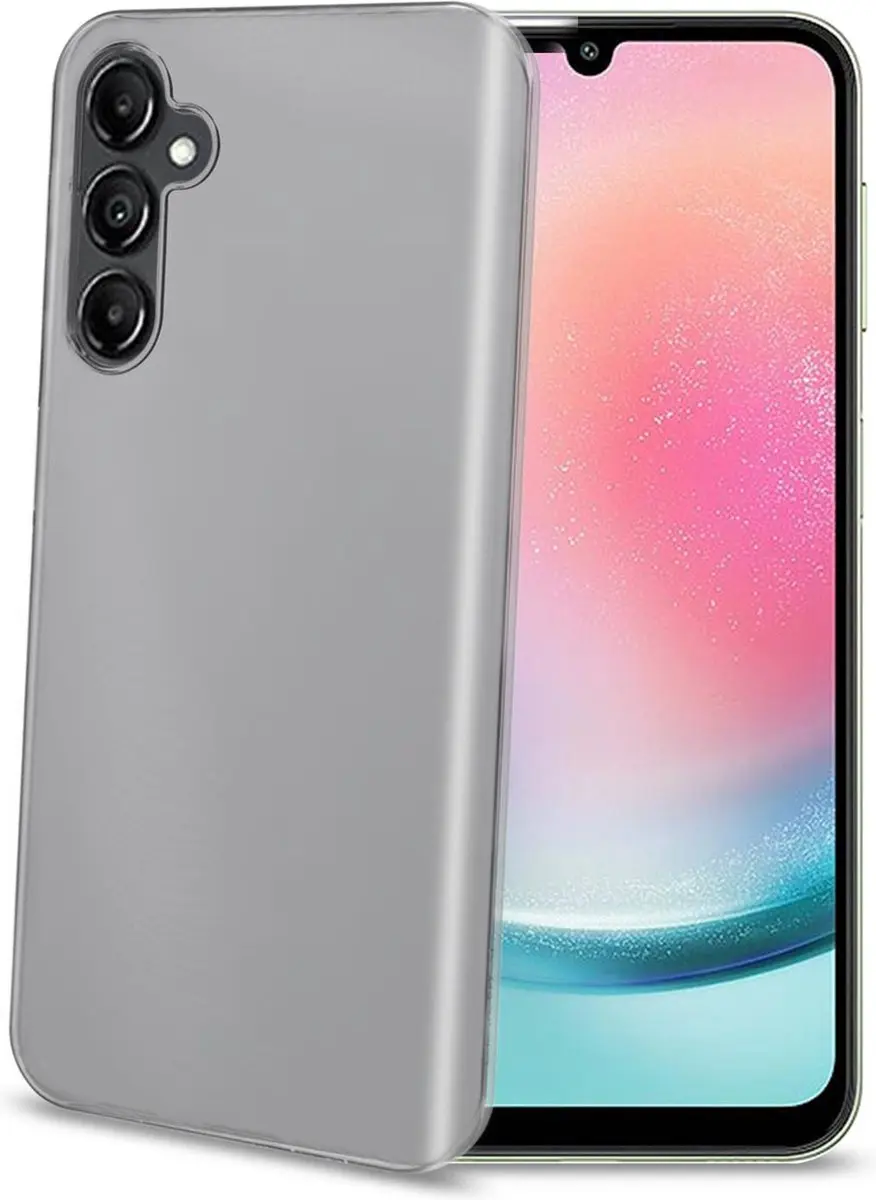Celly Gelskin Siliconen Hoesje Samsung Galaxy A24 - Transparant