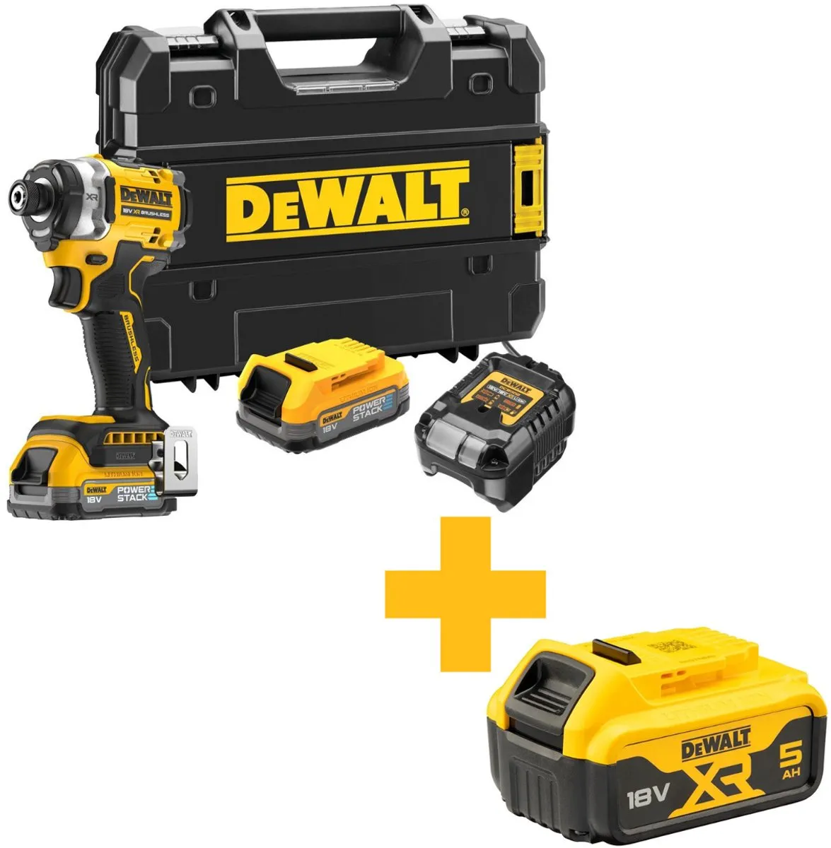 DeWalt DCF860E2T Slagschroevendraaier 282Nm 18V XR