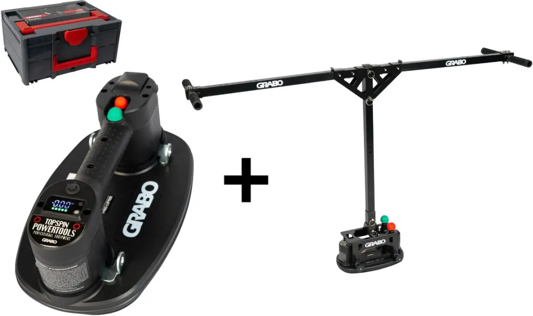 Grabo Pro in Koffer Erguo T-Lift Elektrische Vacuümzuiger 120 kg