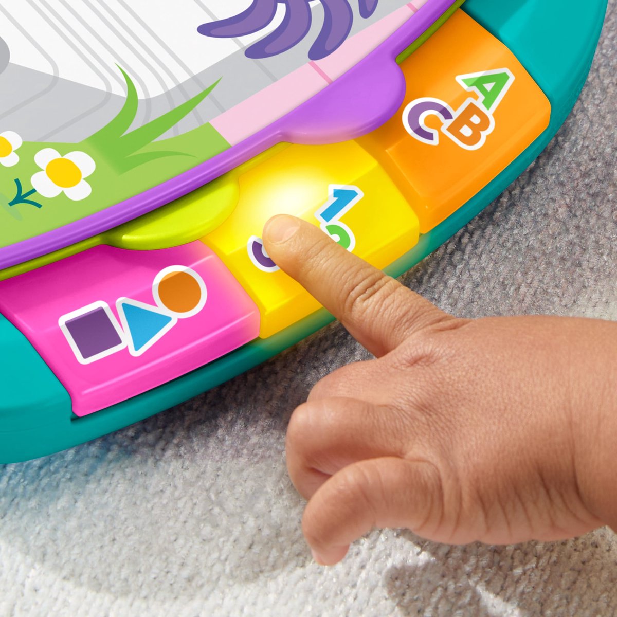 Fisher-Price Leerplezier Verhalenboek Versjes - Muzikaal Boek met Lichtjes en Geluid