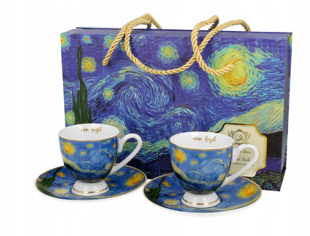 Van Gogh Starry Night Espresso Kopjes