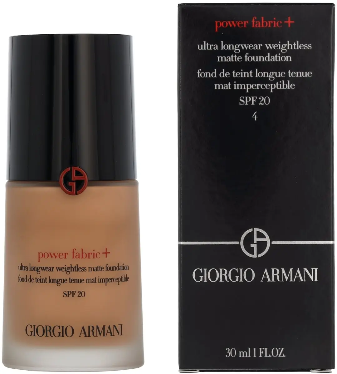 Armani Power Fabric+ Ultra Longwear Matte Foundation SPF20 - 30ml