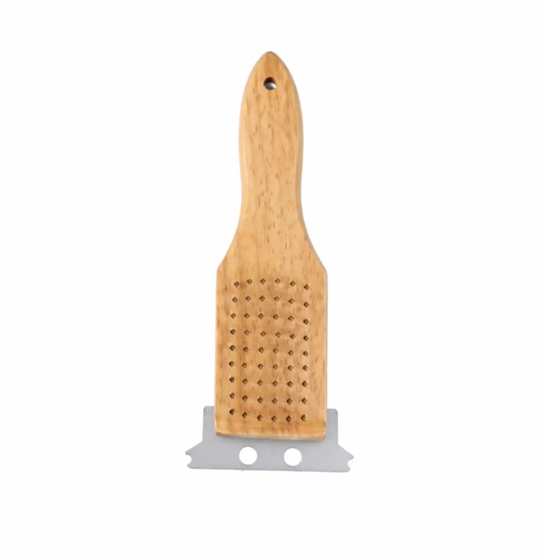 Alpina Grillreinigingsborstel 23cm - Houten handvat - afbeelding 4 van 4