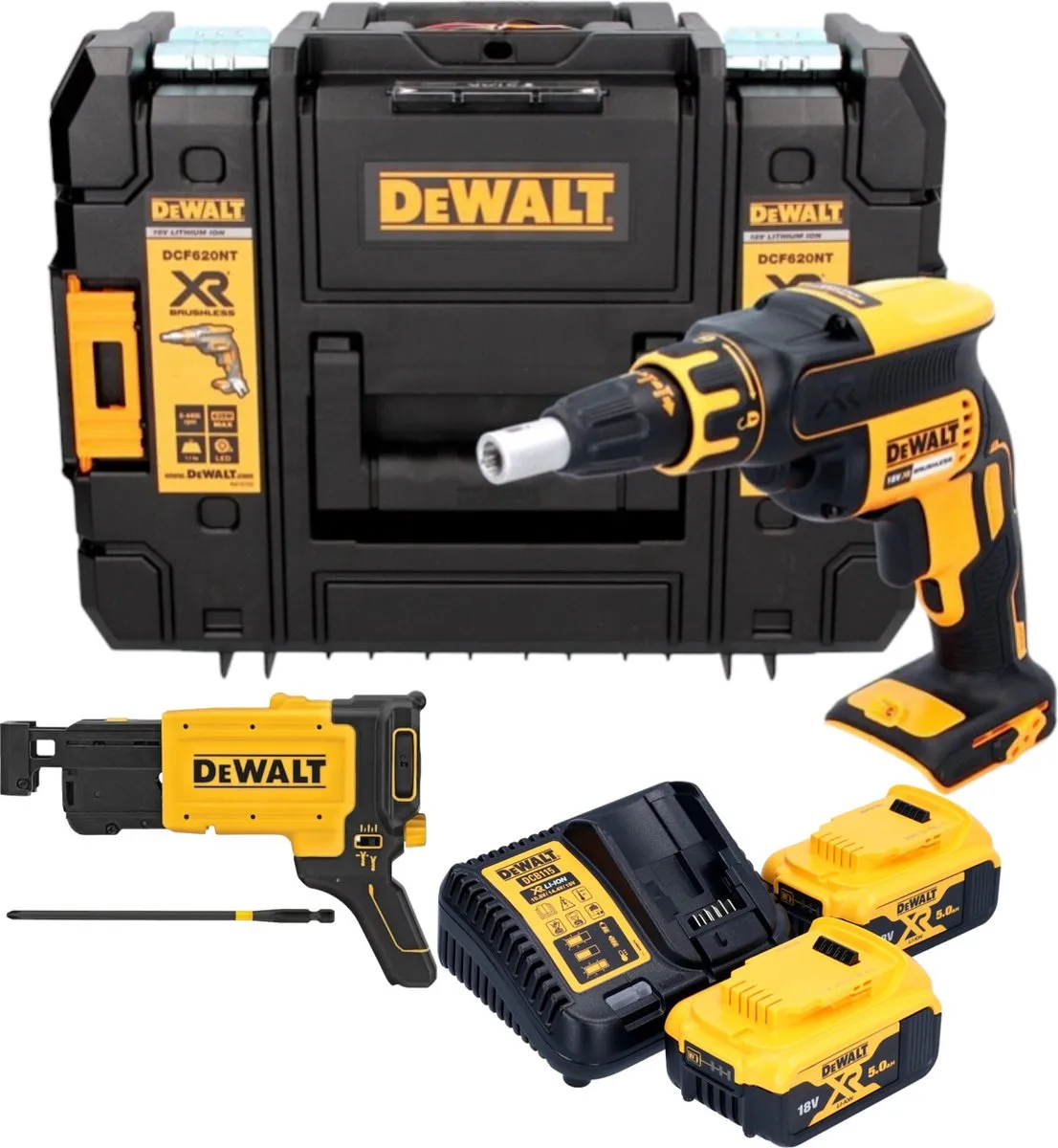 DeWalt DCF 620 P2T Droogbouwschroevendraaier 18V 30Nm