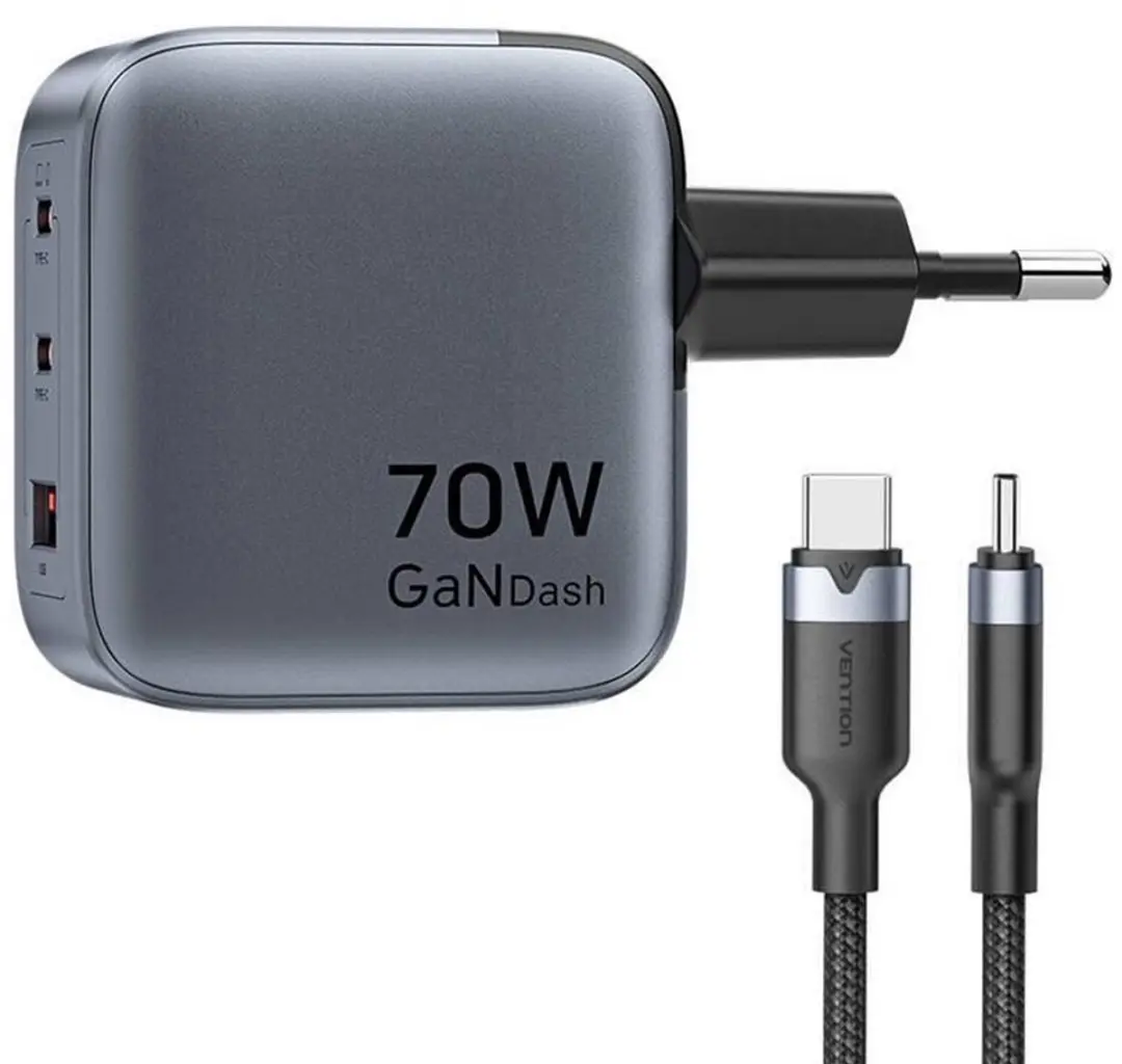 Vention TZ-FEXH0-EU Oplader 70W - Transparent