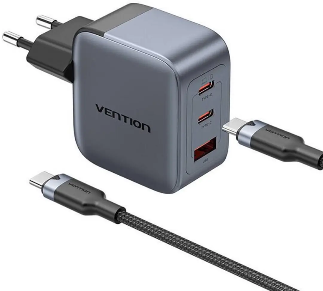 Vention TZ-FEXH0-EU Oplader 70W - Transparent