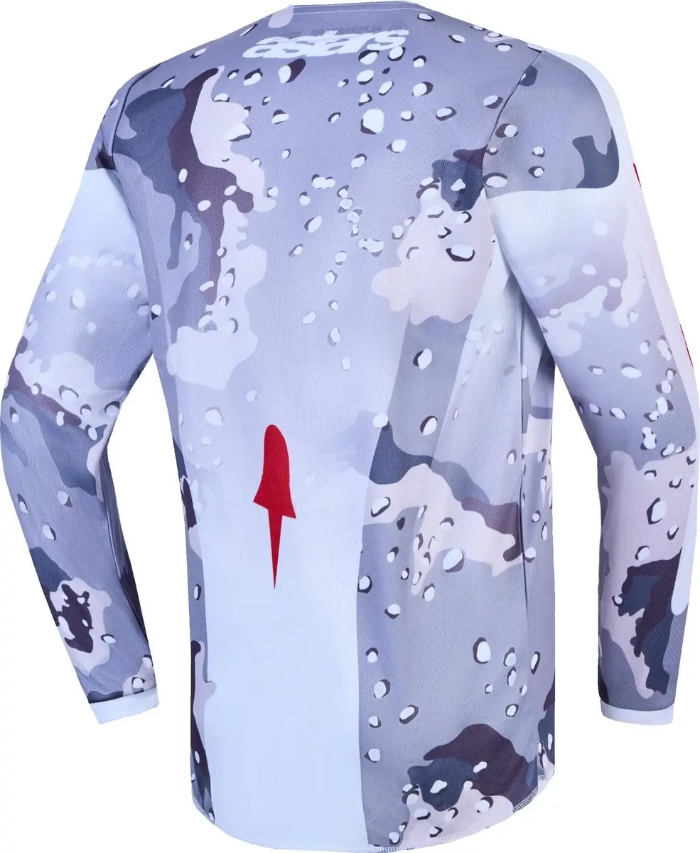 Alpinestars Fluid Lone Jeugd Motocrosstrui - Grijs/Paars S