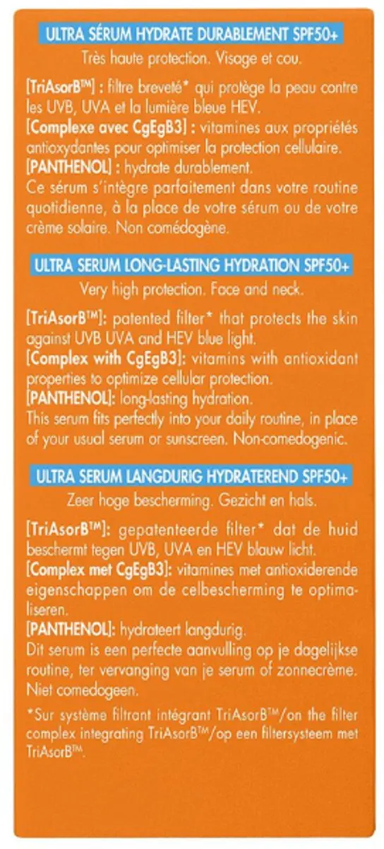 Avène Ultra Serum Hydraterend SPF50+ 30ml