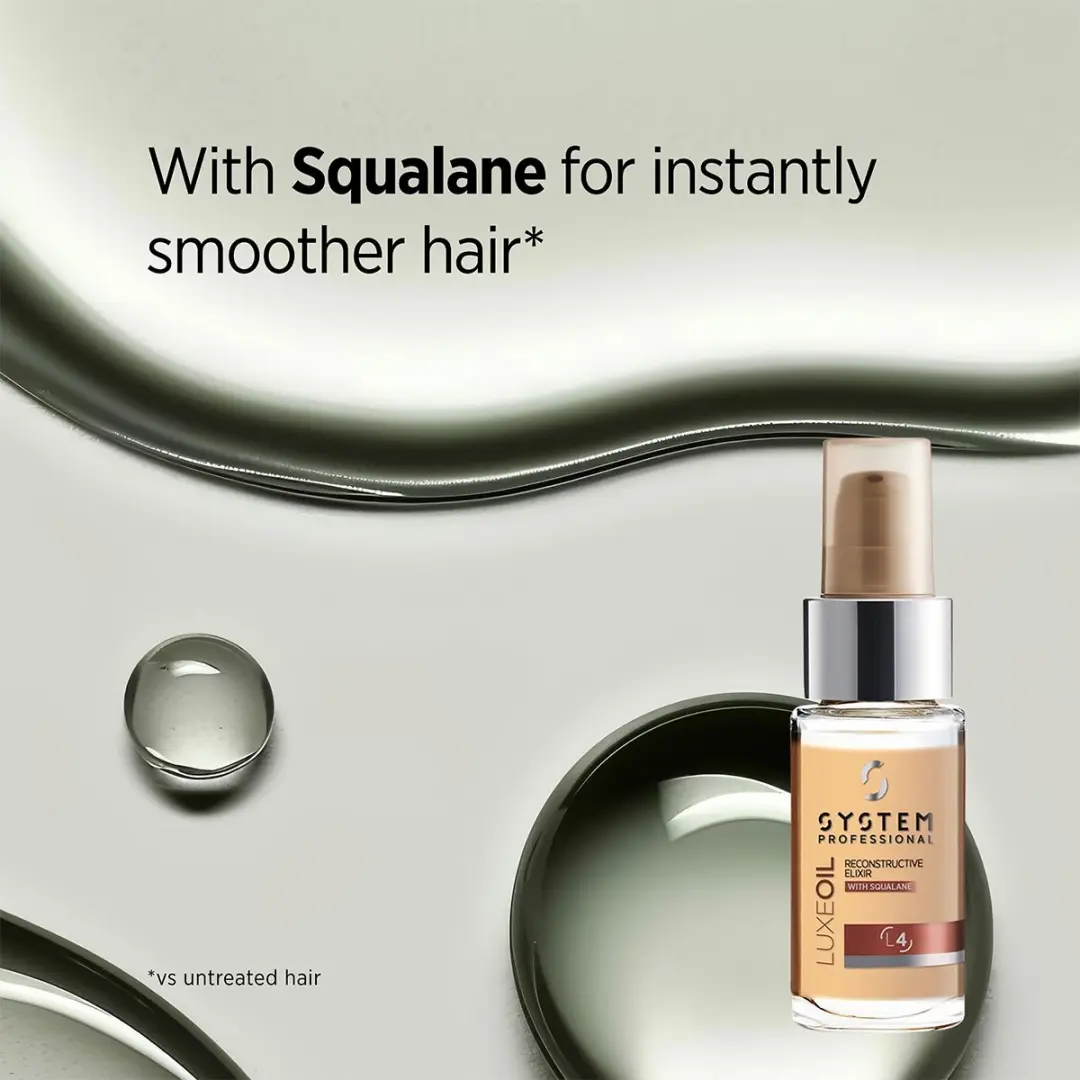 Wella Professionals LuxeOil Keratin Protect Elixir 30ml - Zwart