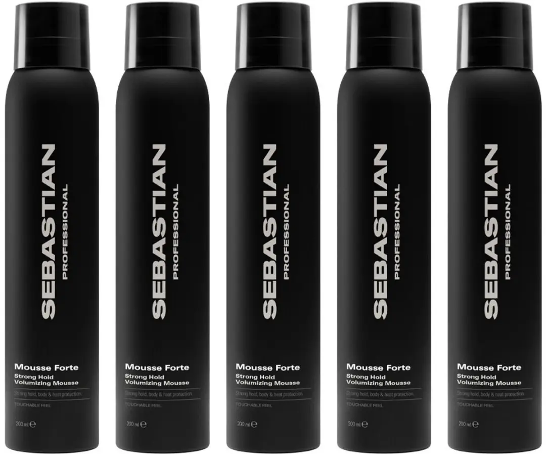 Sebastian Mousse Forte 200ml - 5 Stuks