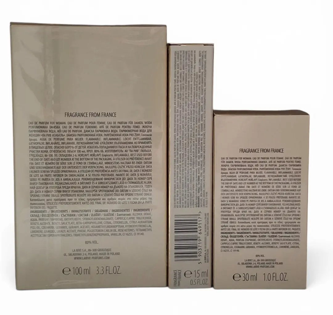 La Rive Isabel Dames Parfumset - 145ml (100ml+30ml+15ml)