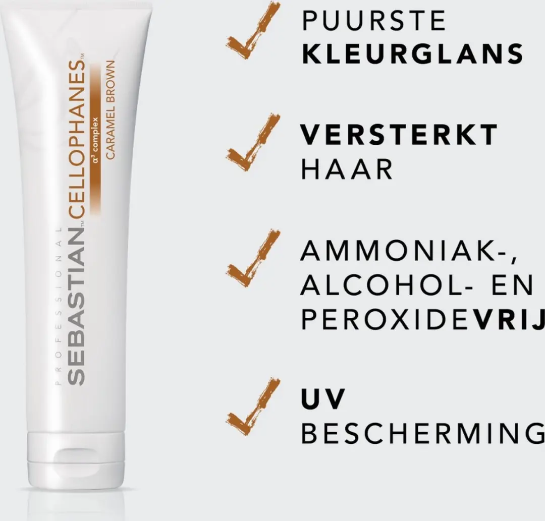 Sebastian Professional Brown Caramel Non-permanent Colour Cellophanes 3001ml
