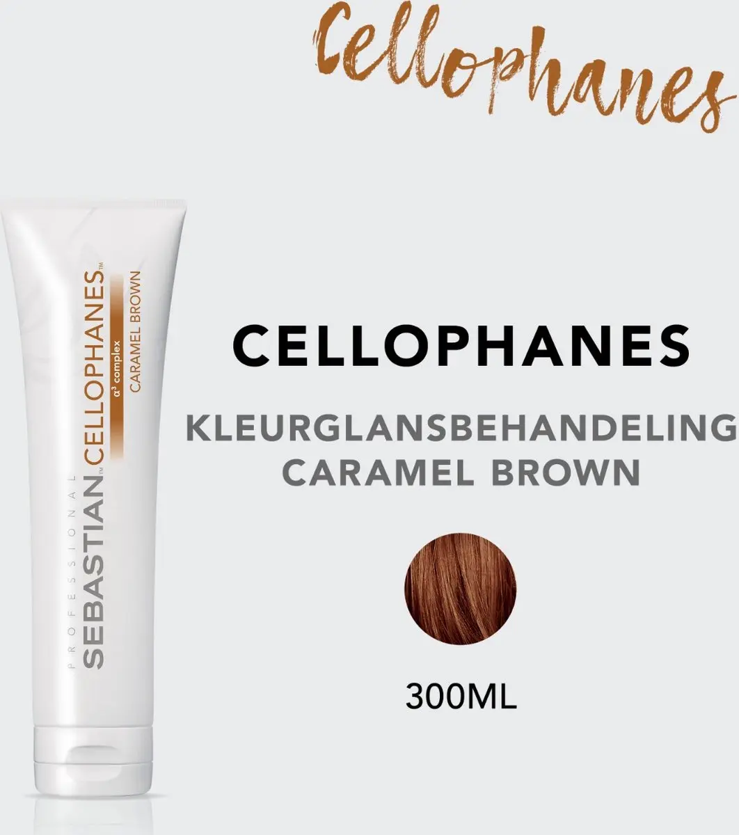 Sebastian Professional Brown Caramel Non-permanent Colour Cellophanes 3001ml