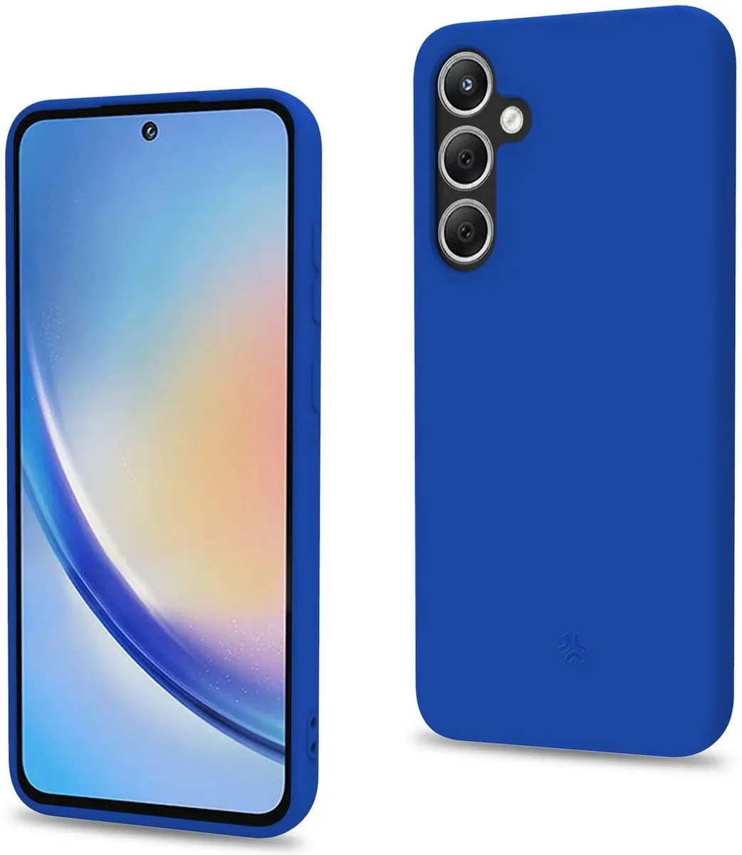 Celly CROMO Samsung Galaxy A35 5G Hoesje - Blauw