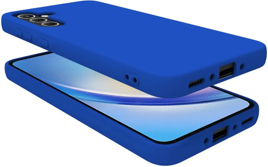 Celly CROMO Samsung Galaxy A35 5G Hoesje - Blauw