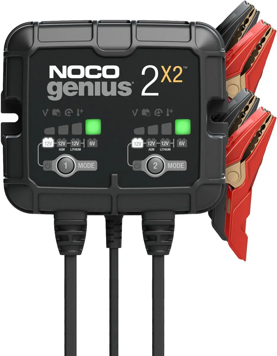 NOCO Acculader 2X 6/12V 2A