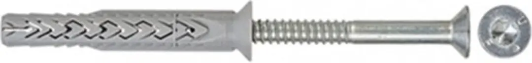 Fischer SXRL 14x100mm Langschachtplug 50 Stuks - Zilver - afbeelding 6 van 6