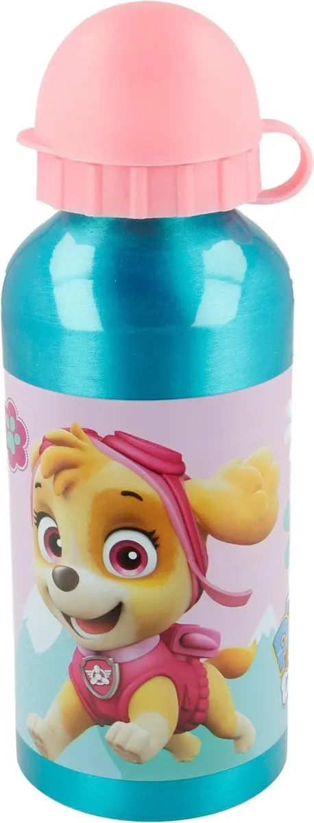 PAW Patrol Drinkfles 400ml - Blauw/Roze