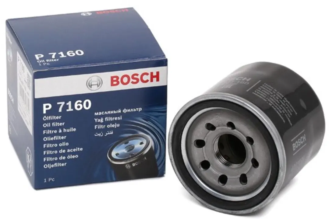 Bosch Oliefilter P7160 - Mazda 2/3/5/6 CX-3/CX-30/CX-5/CX-9/MX-5