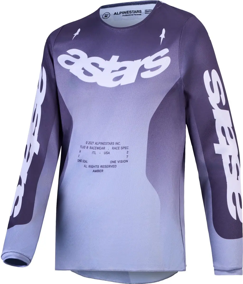 Alpinestars Fluid Amber Jeugd Motocrosstrui 2XL