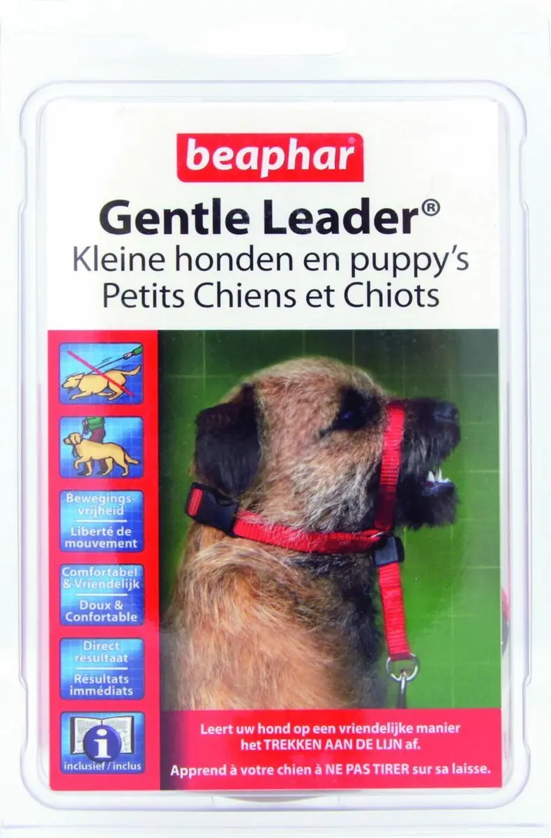 Beaphar Gentle Leader Rood - S