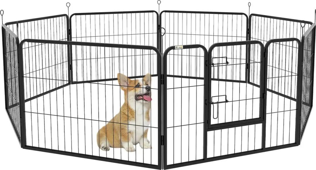 Pawhut Puppy Scharrelverblijf