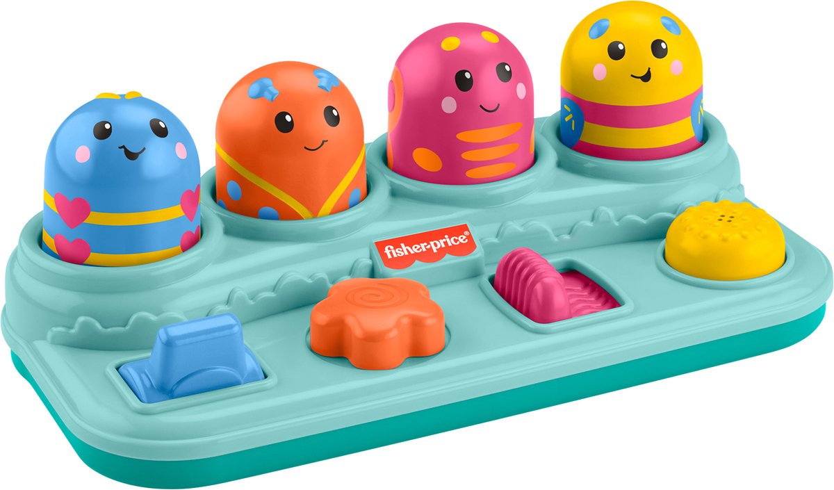 Fisher Price Hoppende Bugs Blauw