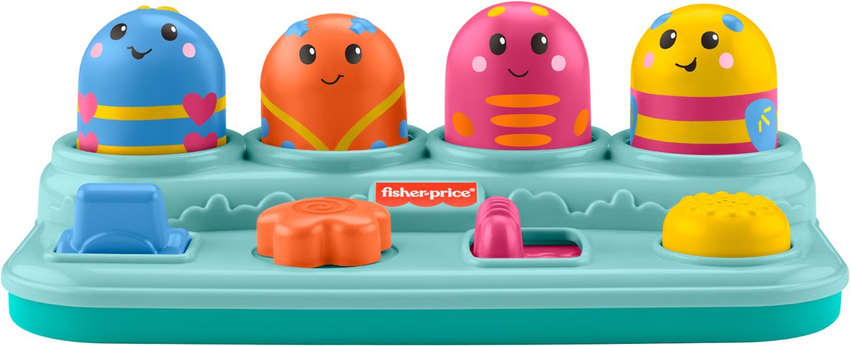 Fisher Price Hoppende Bugs Blauw