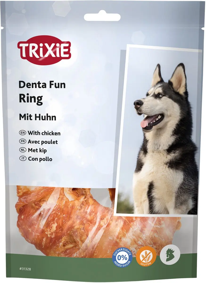 Trixie Denta Fun Kauwring Kip