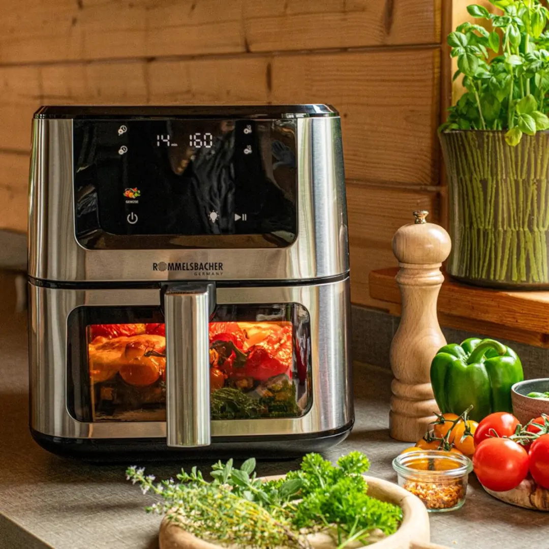 Rommelsbacher FRH 1850 Airfryer 1870W - RVS