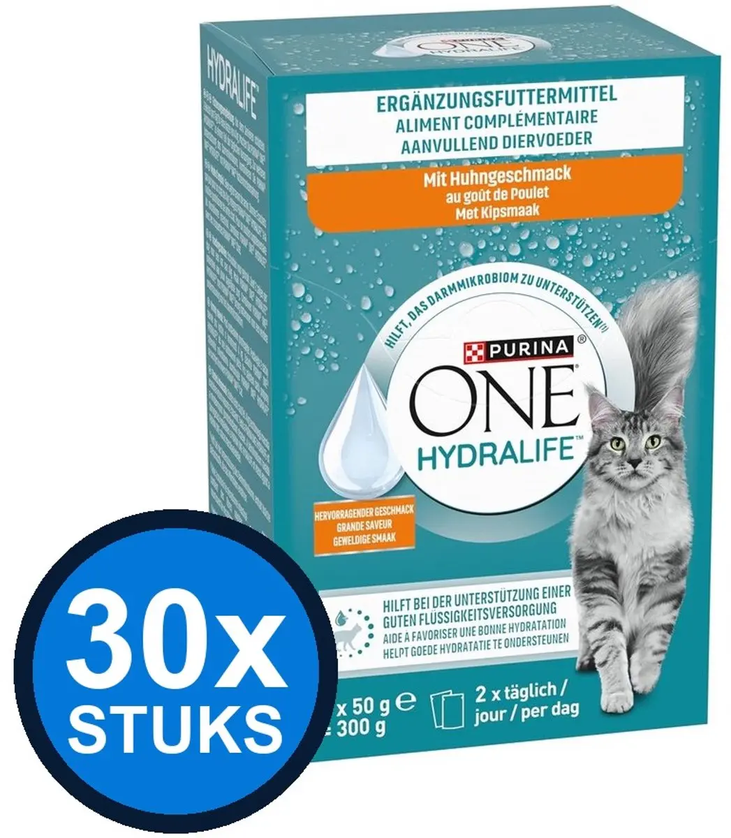 Purina One HydraCare Adult Kip Natvoer