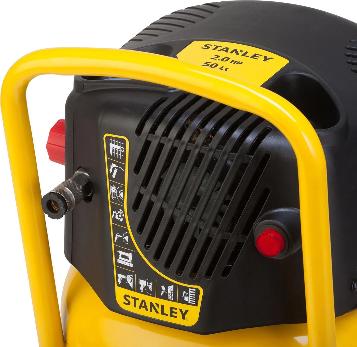 Stanley D230/10/50V Luchtcompressor 1500W - 50L - Olievrij