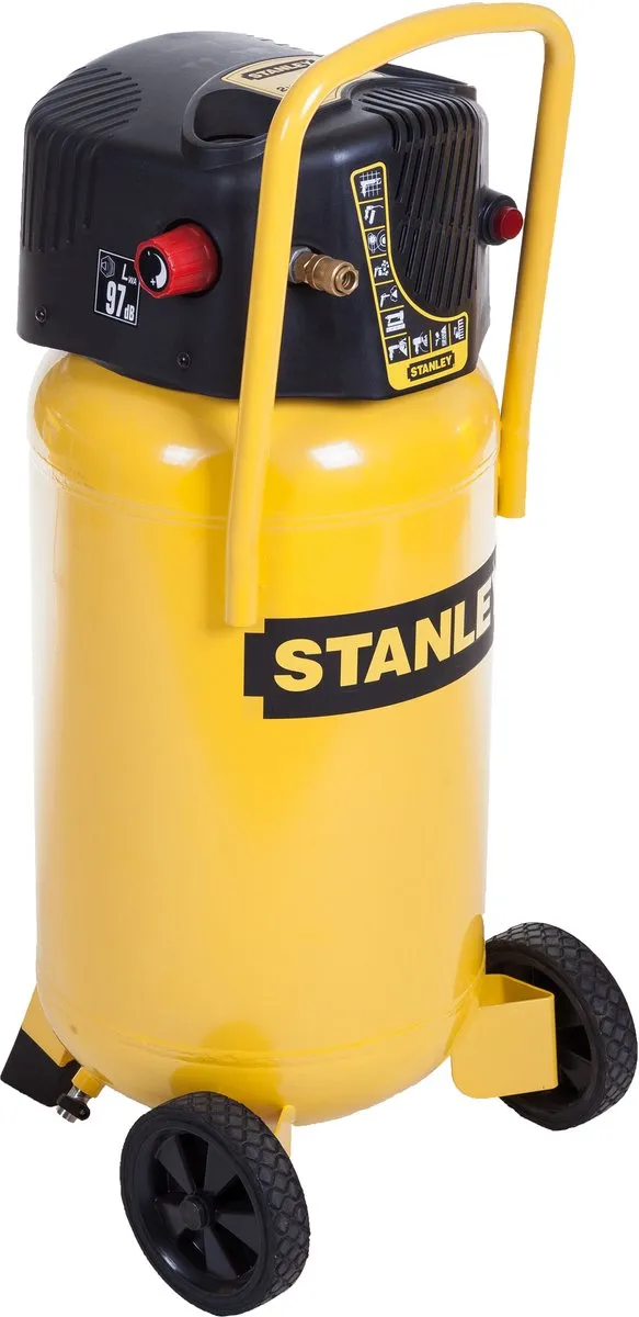 Stanley D230/10/50V Luchtcompressor 1500W - 50L - Olievrij