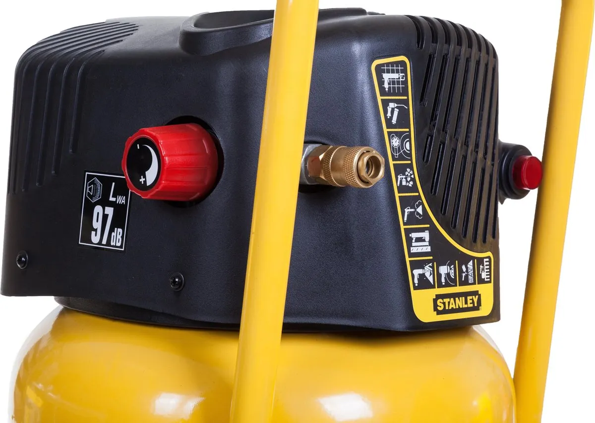 Stanley D230/10/50V Luchtcompressor 1500W - 50L - Olievrij