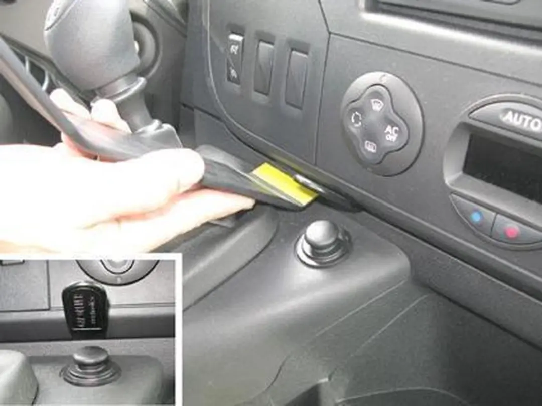 Brodit ProClip 213469 Houder - Zwart - o.a. Opel Movano/Renault Master/Nissan NV400