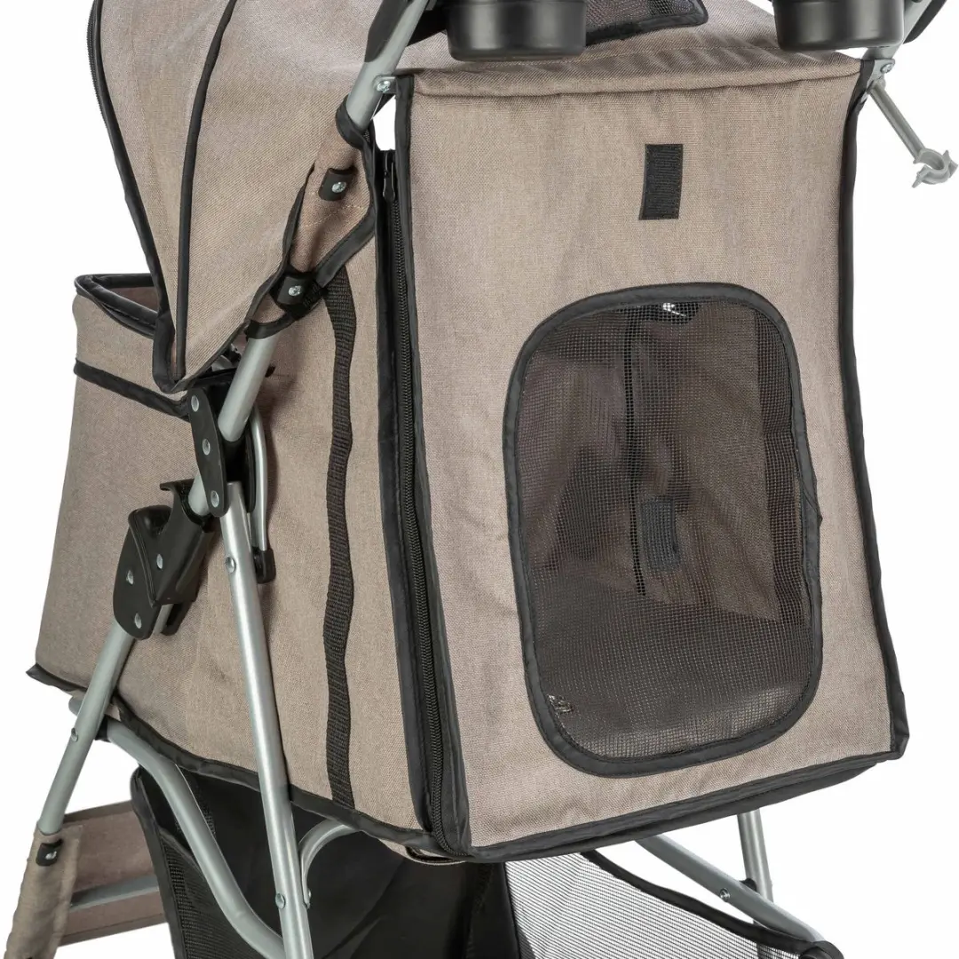 Trixie Hondenbuggy - Maximaal 15 kg Taupe