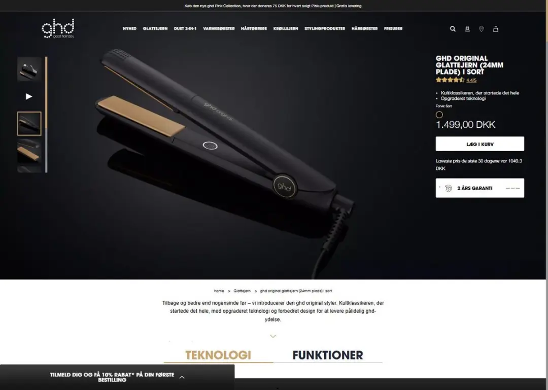 Ghd Original Styler 150W