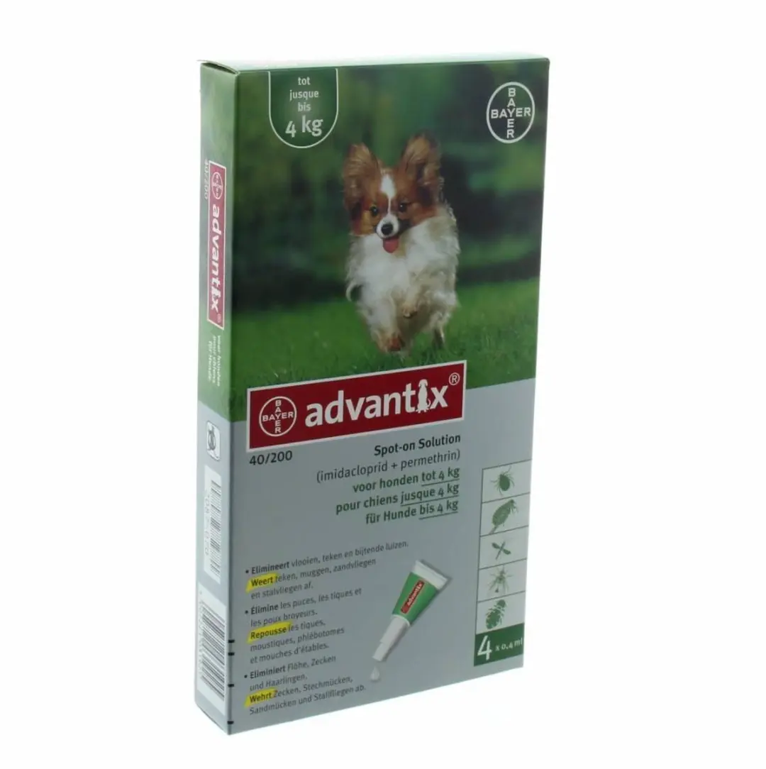 Advantix Spot On 250/1250 Anti-Vlooienmiddel 6 Pipetten