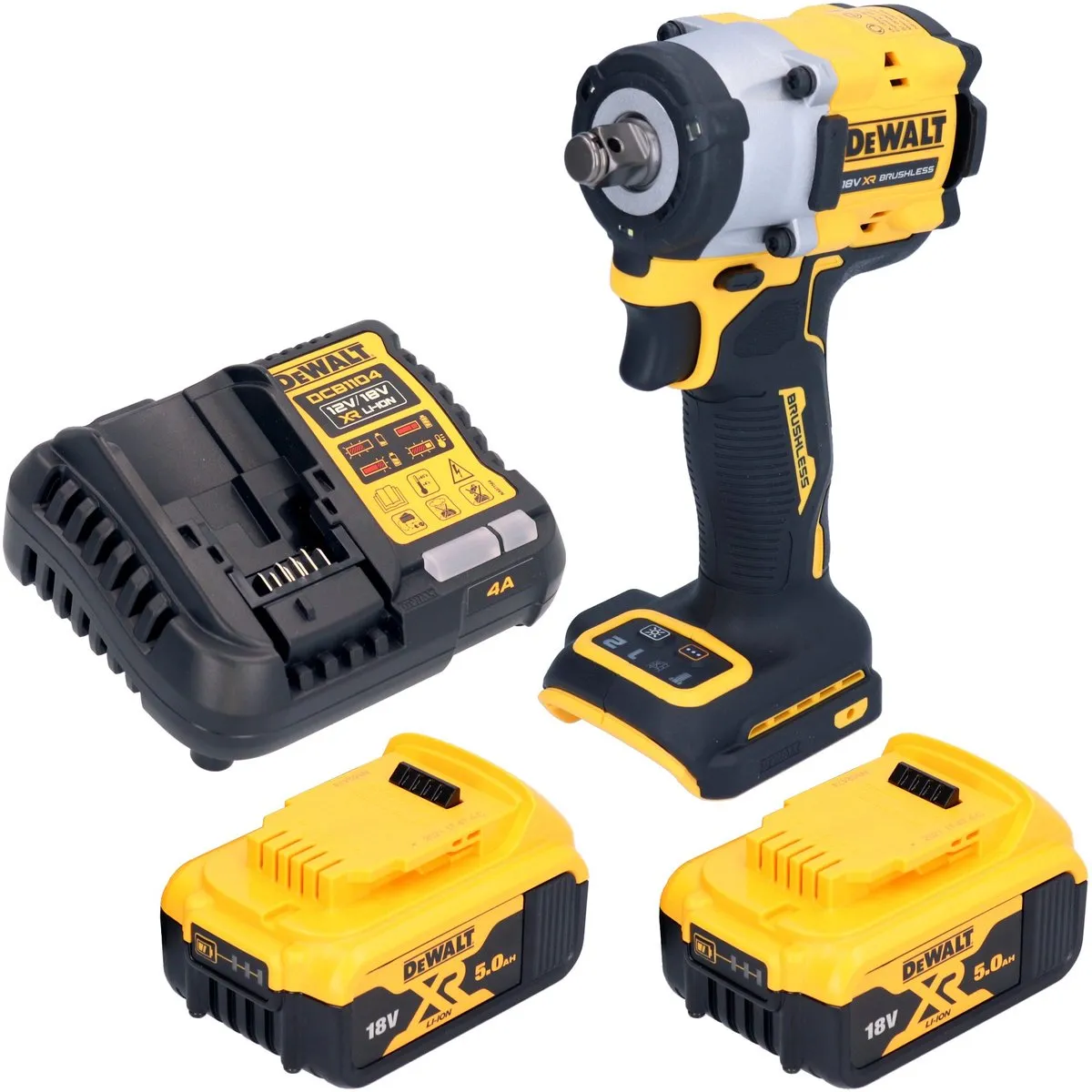 DeWalt DCF 921 NT Accu-Slagmoersleutel 18V 400Nm - Borstelloos - afbeelding 2 van 6