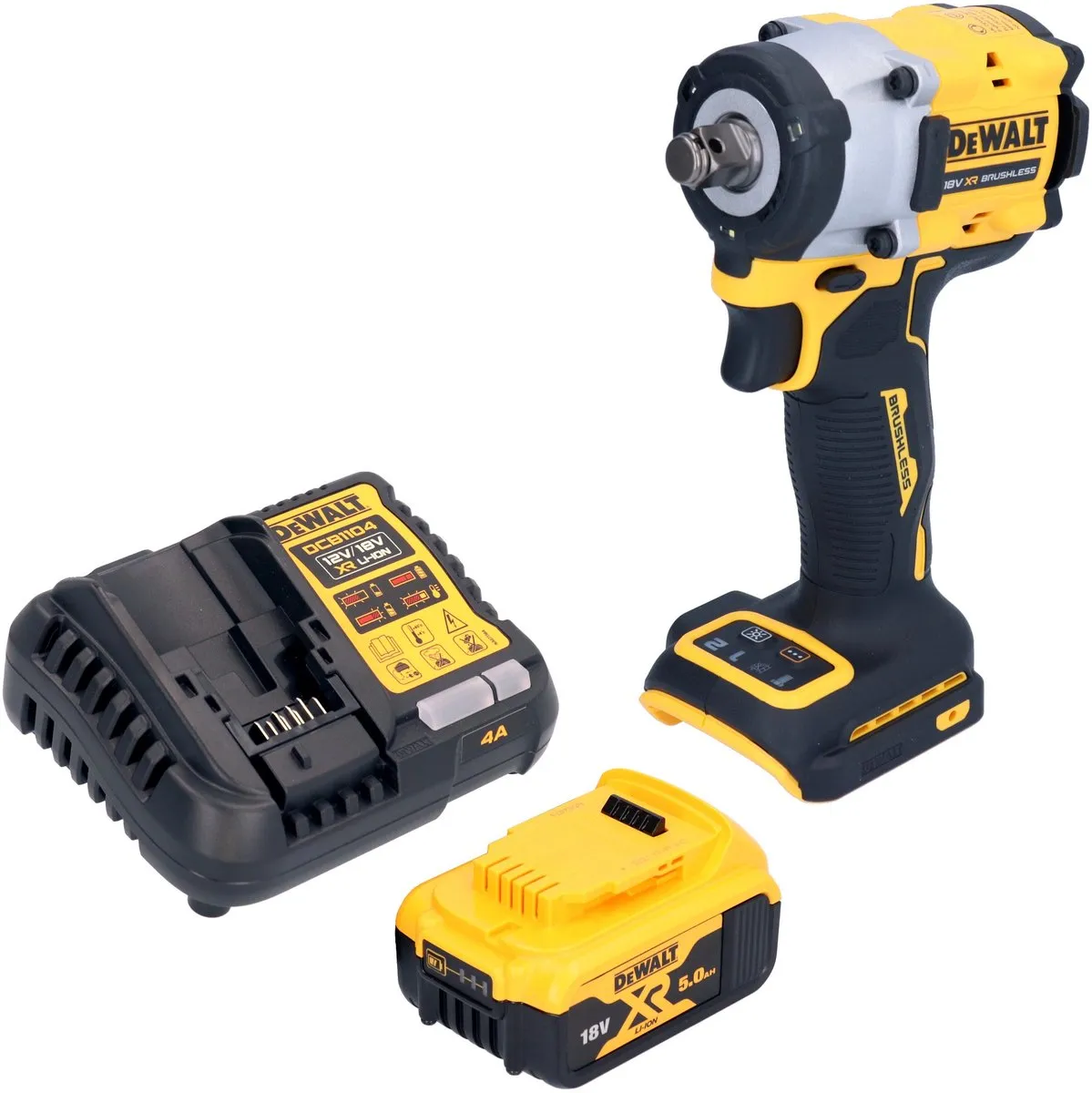 DeWalt DCF 921 NT Accu-Slagmoersleutel 18V 400Nm - Borstelloos - afbeelding 3 van 6