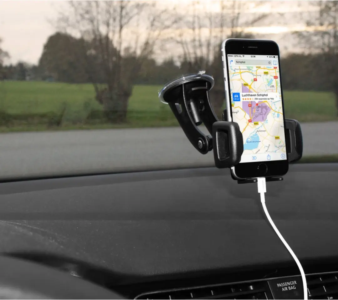 Mobiparts Universele Autohouder MP-CARHPRO-01 - Zwart
