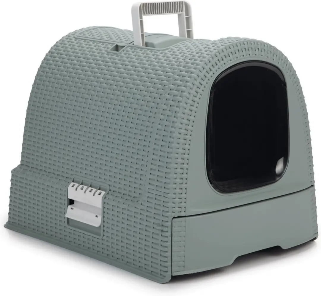 Curver Kattenbak met lade 51,5x38,5x40cm Misty Blue