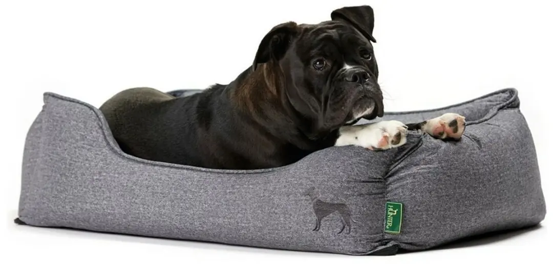 Hunter Hondenmand Boston Grijs M 80x60cm