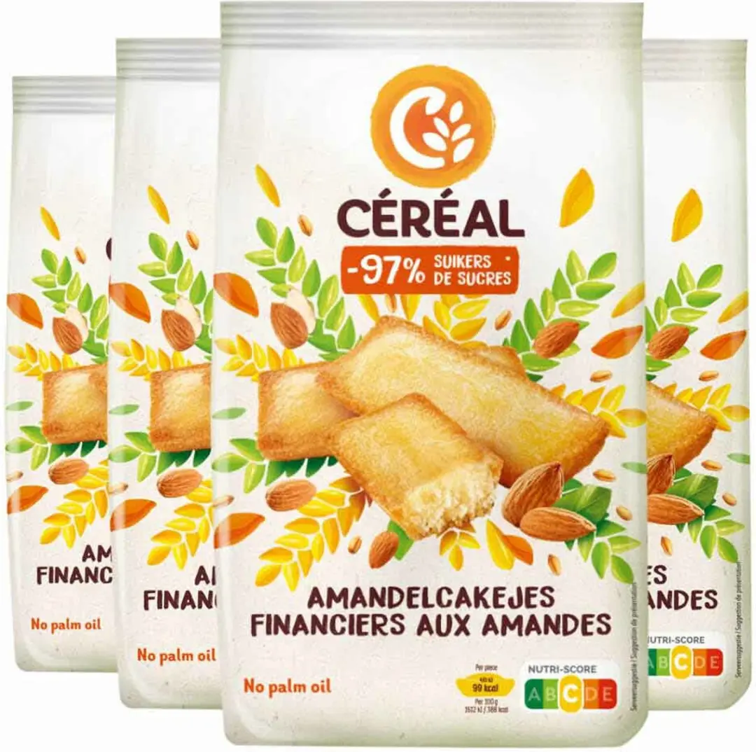 Cereal Amandelcakejes 175g